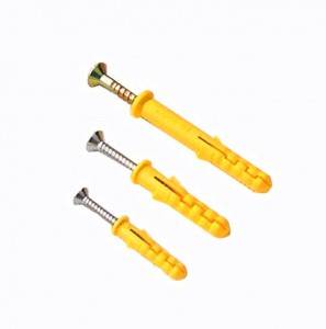 Expansion Plastic anchor Nylon frame fixing wall screws anchor