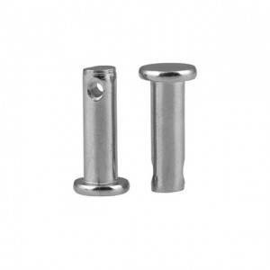 High quality Clevis Pin Flat Head Rivet With Hole Din1444
