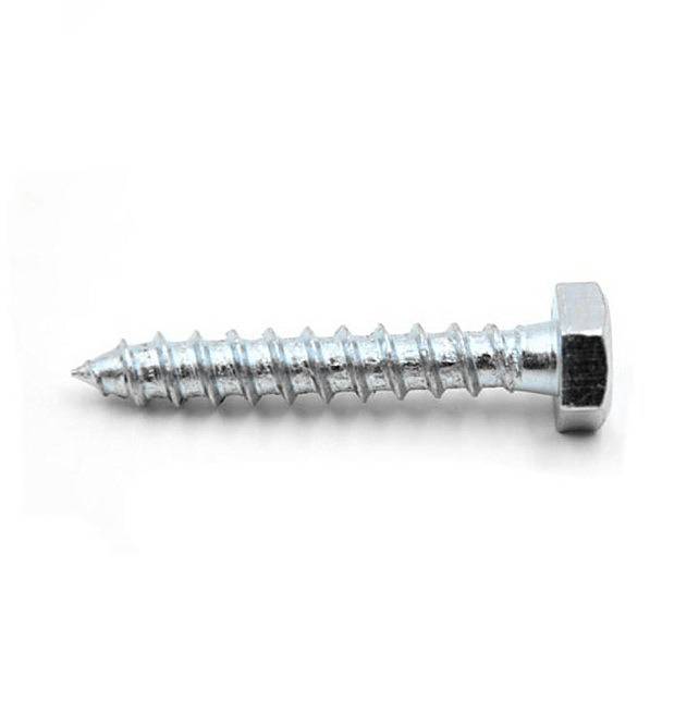 Direct Sales Carbon Steel Hex Head Wood Lag Screws, Hex Head Self Tapping Screws DIN571 Featured Image