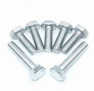 China Cheap price Strength Hexagon 9.8 Fastener Hex Flange Bolt And Nut