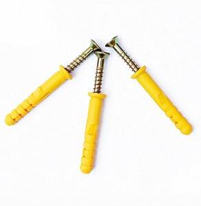 Expansion Plastic anchor Nylon frame fixing wall screws anchor