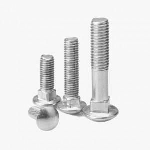 18 Years Factory Din 444 Bolt - Hot sales Round Head Square Neck Carriage Bolt DIN603 – Liqi
