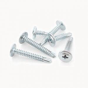 Manufacturing Companies for Made in China cross pan head self drilling screw galvanized iron furniture screw