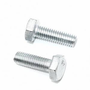 Wholesale Discount Cross Recessed Bolt - China factory Direct Sales Zn-Plating Hex Bolt – Liqi