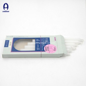 wholesale Japan with paper box white household candle
