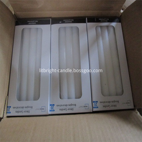 Candle manufacturers white taper candles Featured Image