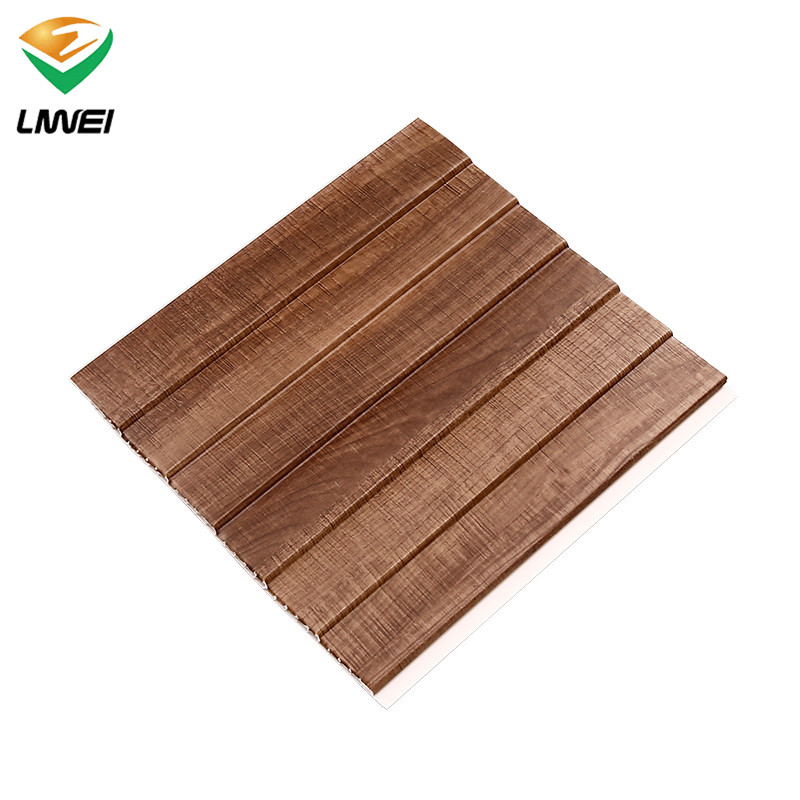 2019 wholesale price Pvc Laminated Gypsum Ceiling - new wooden pvc panel interior decoration – Liwei
