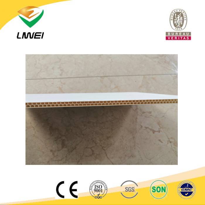 OEM/ODM Factory Pvc Profile Machine - 2020 Newly Produced PVC Wall Panel with Honeycomb Design – Liwei detail pictures