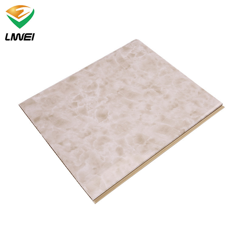 Best quality Pvc U Accessory - 40cm pvc panel with marble design – Liwei
