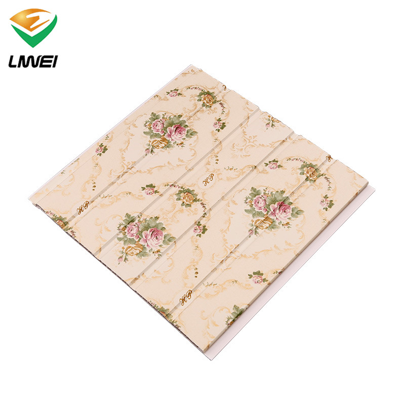 Bottom price Interior Decorate Materials - 25cm pvc panel with long life-time house decoration – Liwei detail pictures