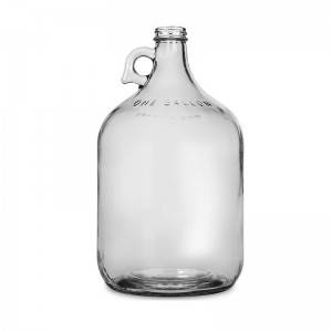 1 gallon jug / 128oz glass growler