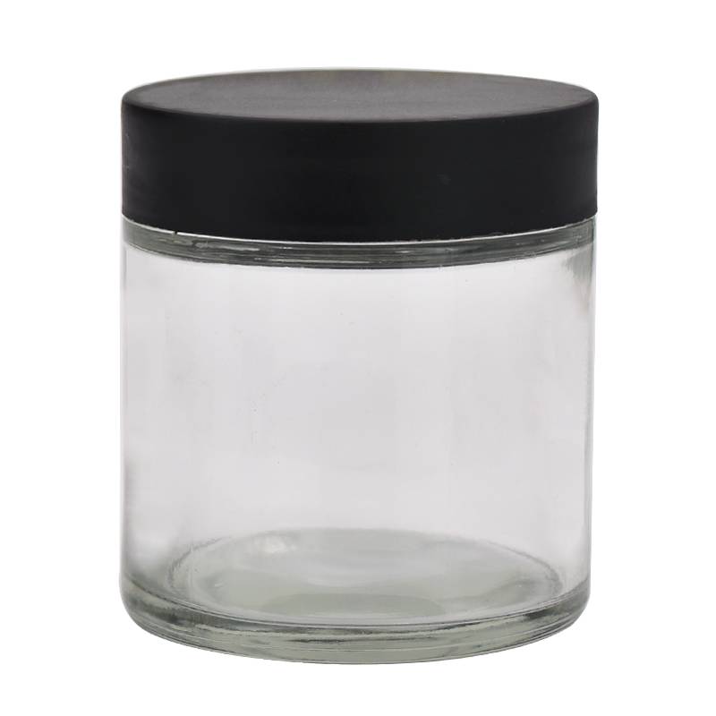 250ml child resistant glass jar / 8oz cannabis packaging Featured Image
