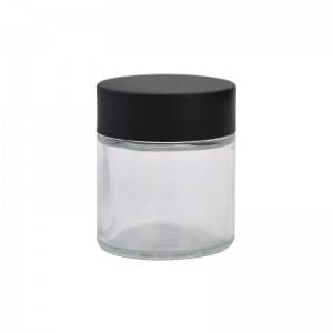 60ml child resistant glass jar / 2oz cannabis packaging