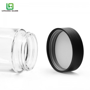 2oz child proof jar with child resistant lid
