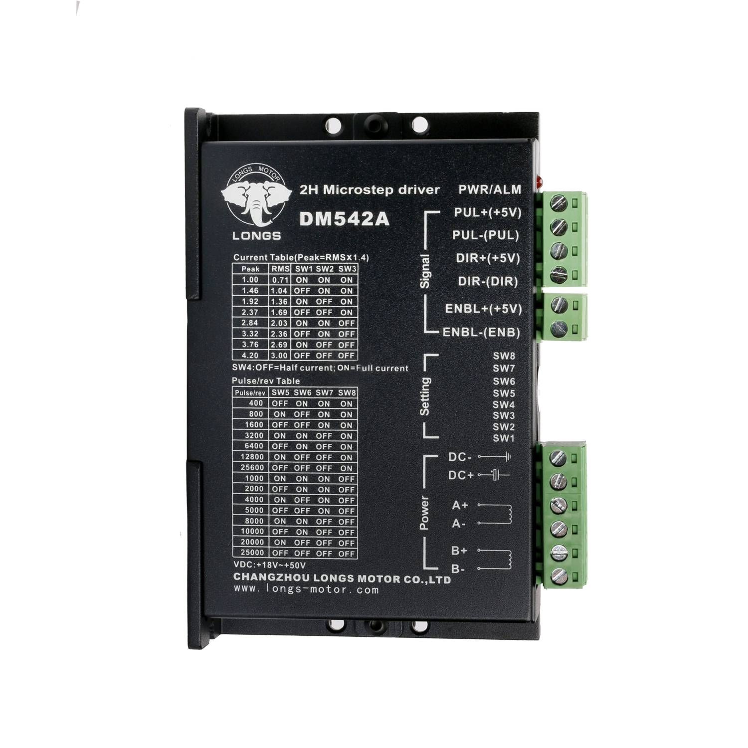stepper motor driver-DM542A Featured Image