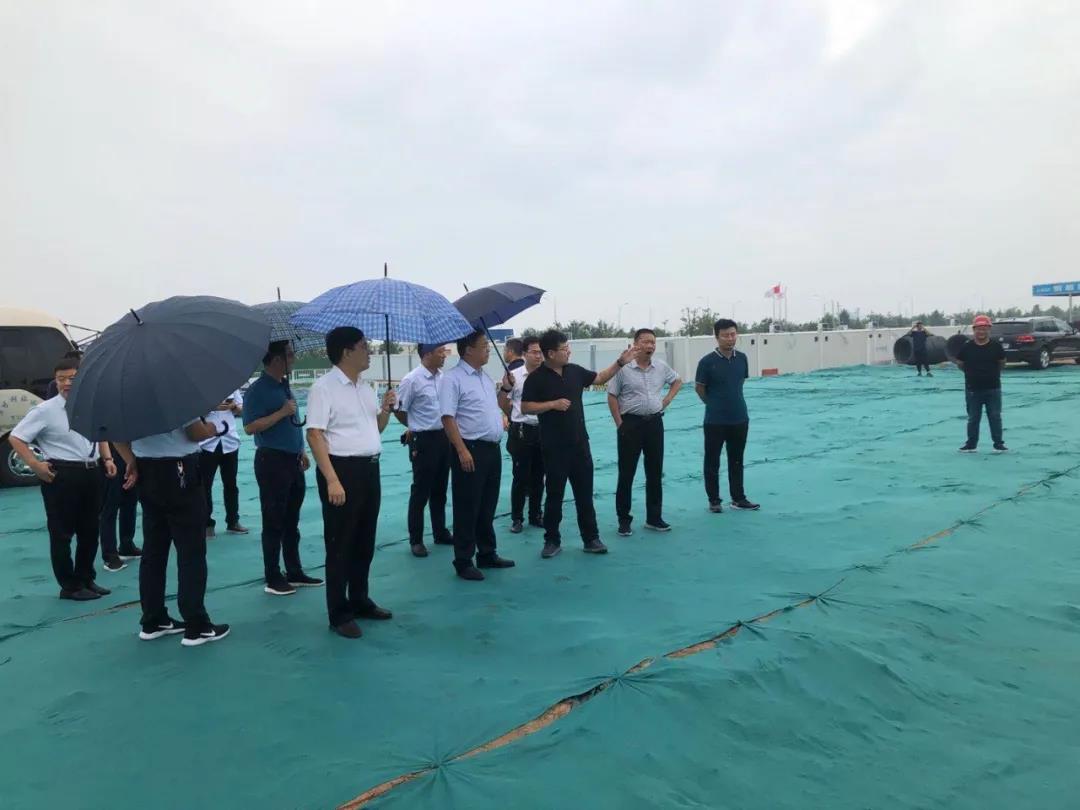 District Mayor of Yindu District Visit Anyang Longteng’s New Plant