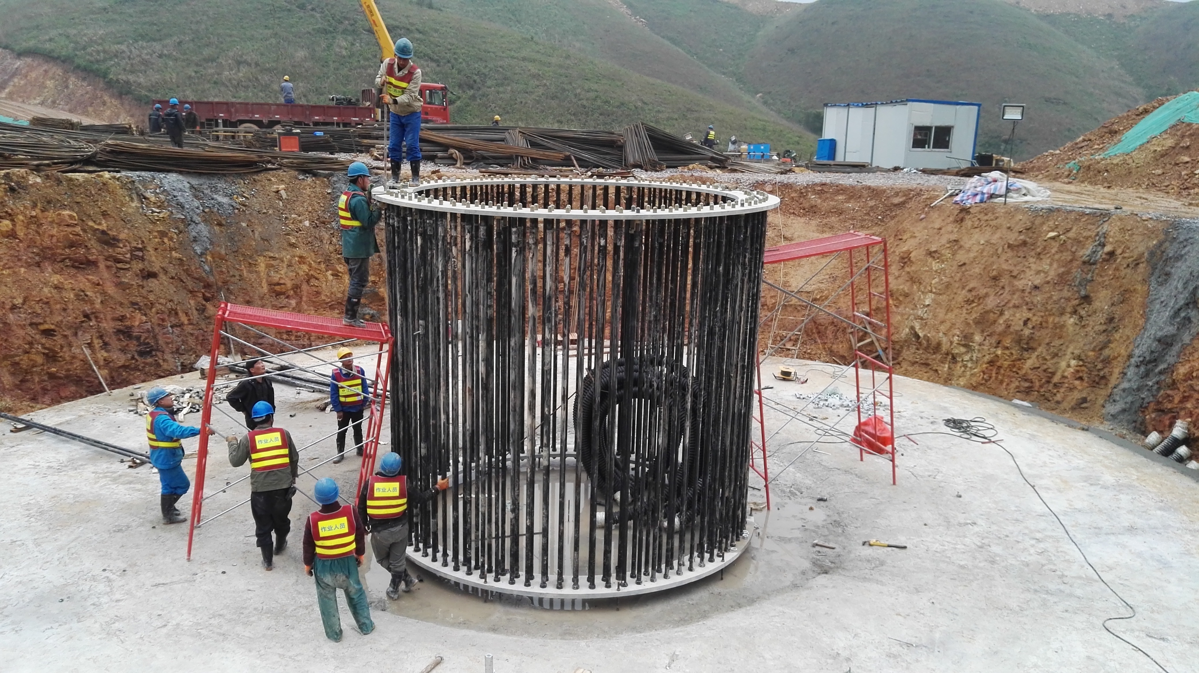 During Pedemic, JINHU Wind Farm Project was delayed but constructions resumed soon