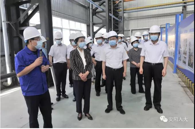 The Standing Committee of the Municipal People’s Congress inspected Anyang Longteng