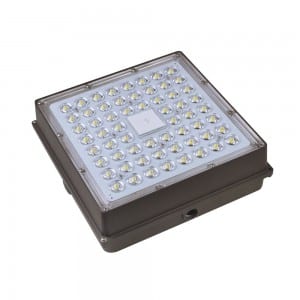 80W Slim LED Canopy Light with 5 years warranty for Gas Station and Petrol Station