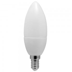 3W E14 / E27 / E26 / B22 / B15 Led Candle Bulb 3watt Christmas Aluminum coated plastic led candle light bulbs for Chandelier lighting