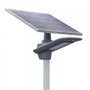 30W Semi integrated Solar LED Street Light with Rotation Solar Panel solar garden light 30watt