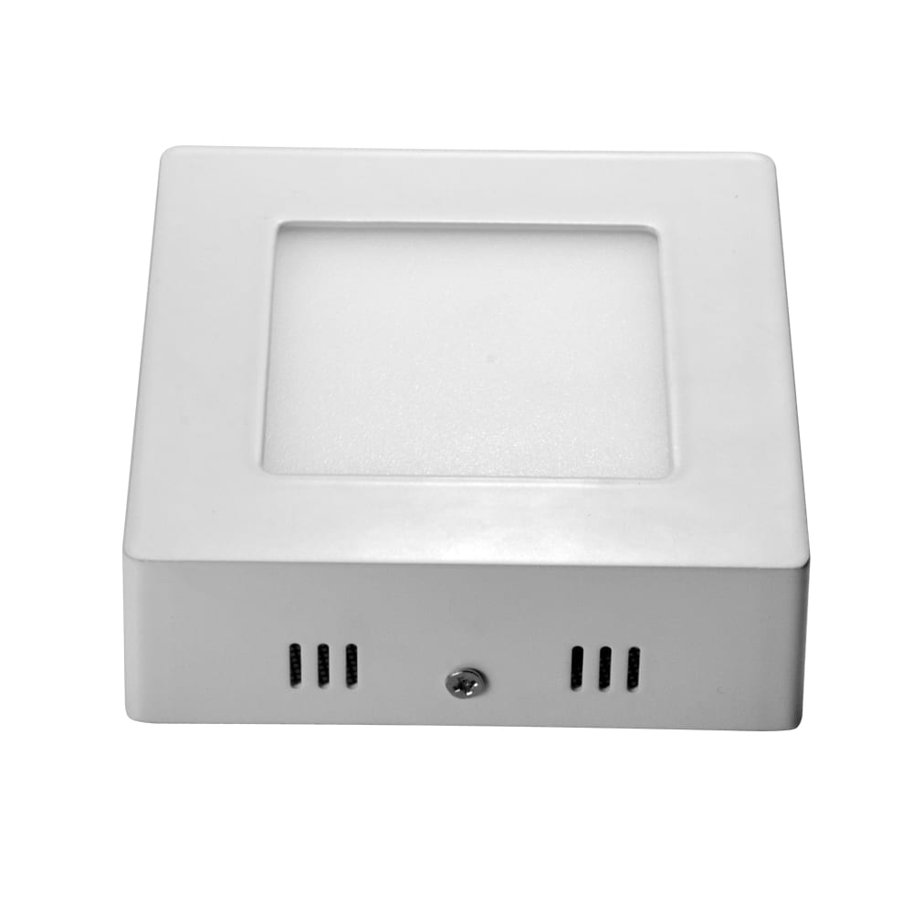Surface mounted square 6W LED Panel Light Surface mounted installation ceiling lamp 6watt led panel lights Featured Image