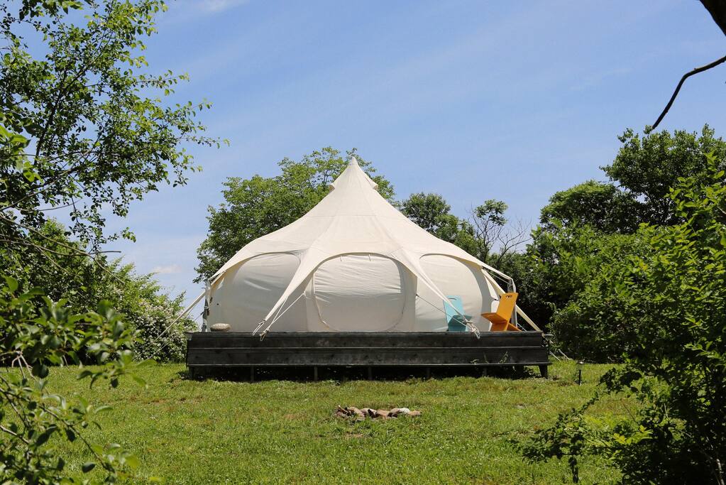 OEM Manufacturer Safari Tent For Resort - Quots for 3-4 Person Camping Tent Outdoor Indian Bell Tent NO.082 – Aixiang