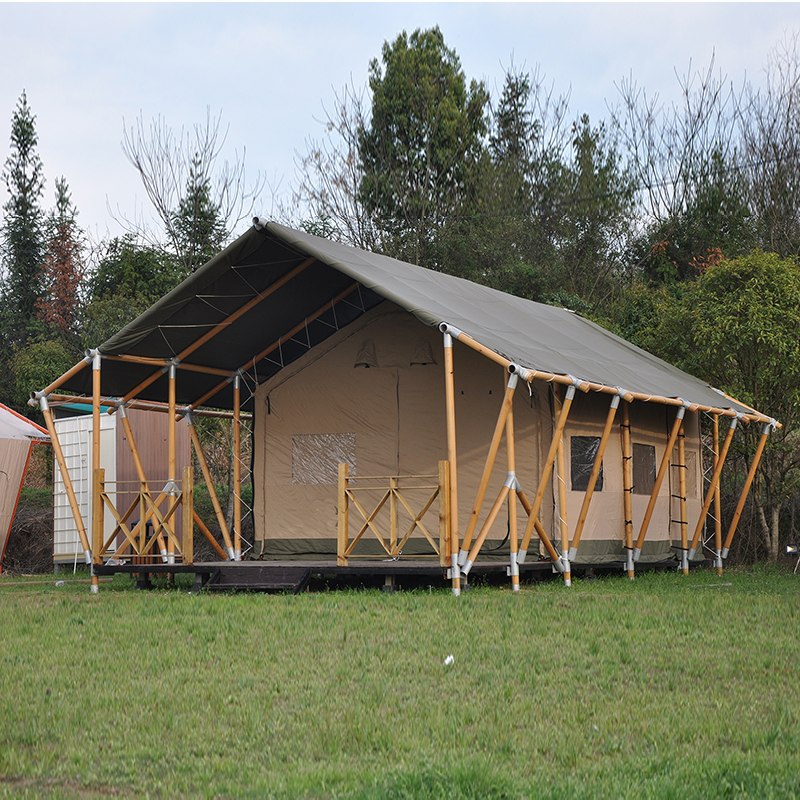 Canvas Safari Tent House-M8 Featured Image