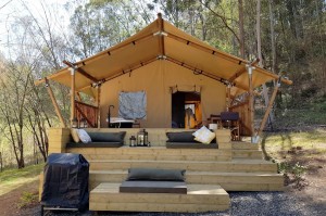 Vodoodporni platneni hišni šotor luksuzni safari šotor NO.003