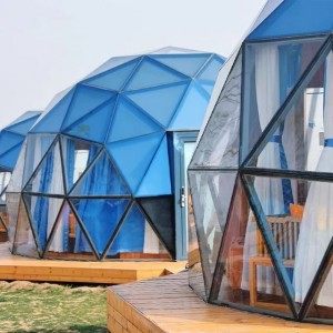 Luxury Glass Geodecis Dome Hotel Tent