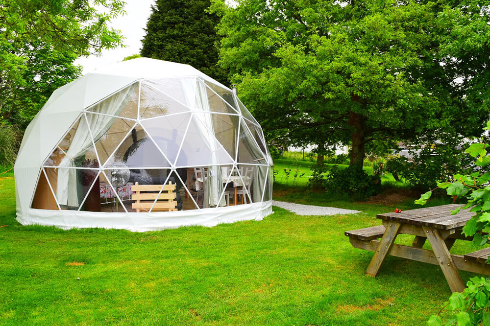 OEM manufacturer Outdoor Dome Tent - Geodesic Dome Tent Glamping  – Aixiang