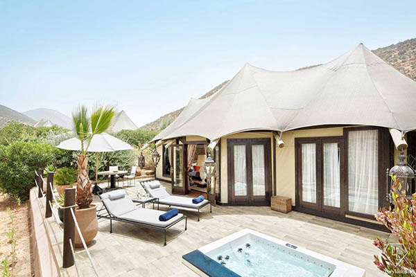 Luxury Multi-Side Resort Tente