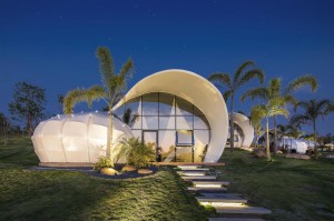 Bag-ong Design Hotel Tent Luxury Sea Shell House