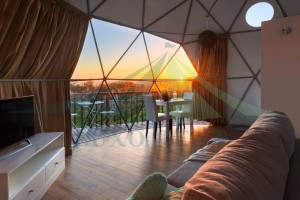 PVC Geodesic Dome Hotel Tent