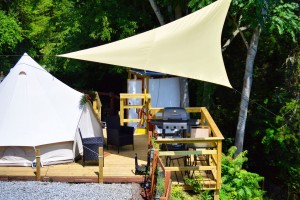 High reputation Glamping Villa - Chinese factory hot sale waterproof bell tent for luxury camping NO.074 – Aixiang