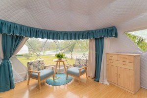 Dome hotel tent waterproof glamping house luxury family camping resort