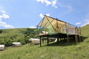 Novo oblikovani okolju prijazni šotorski hiši, safari, glamping hotelski šotori NO.013