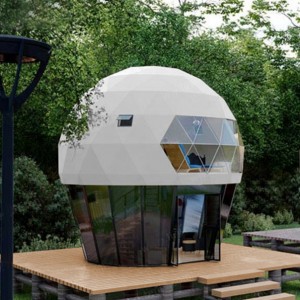 Personlized Products Glamping Dome Tent - LUXO TENT directly sale Modern Hot air balloon glamping hotel tent Luxury outdoor tents for party or resort – Aixiang