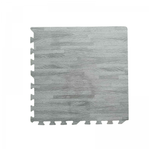 9pcs 30x30cm տպագիր Wood Հատիկ Interlocking Փափուկ EVA փրփուր Հարկ Վարանում գորգեր մարզասրահ սարքավորումներ Մանկական Խաղալ, Սպիտակ
