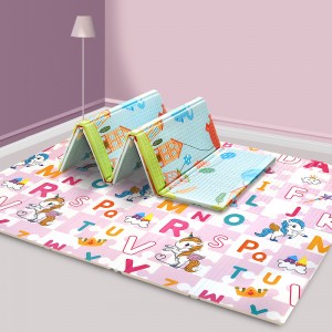 Baby play mat XPE foam material, rolling or folding play mat
