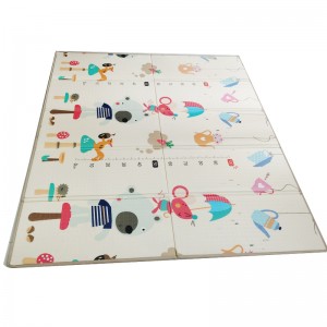 BABY CARE Large Baby Play Mat in Happy Village