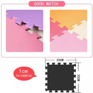 Soft Toy Style and EVA Material kids play mat