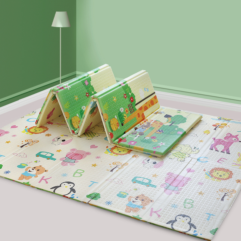Chinese wholesale Printing Baby Playmat -
 2 sides usage XPE material baby play mat – Luoxi