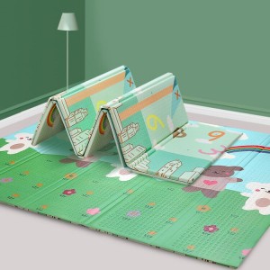 OEM Supply Office Standing Desk Mat - Eco friendly pattern xpe material 15mm thick kids foam play mat – Luoxi