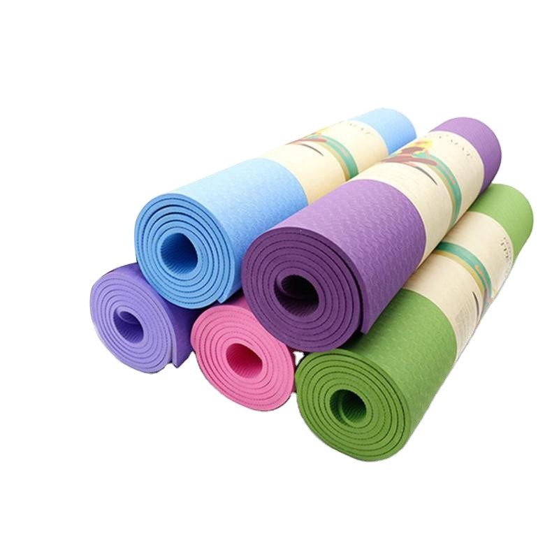 Go Yoga All-Purpose 12-Inch Extra Thick High Density Anti-Tear Exercise Yoga Mat with Carrying Strap (1)