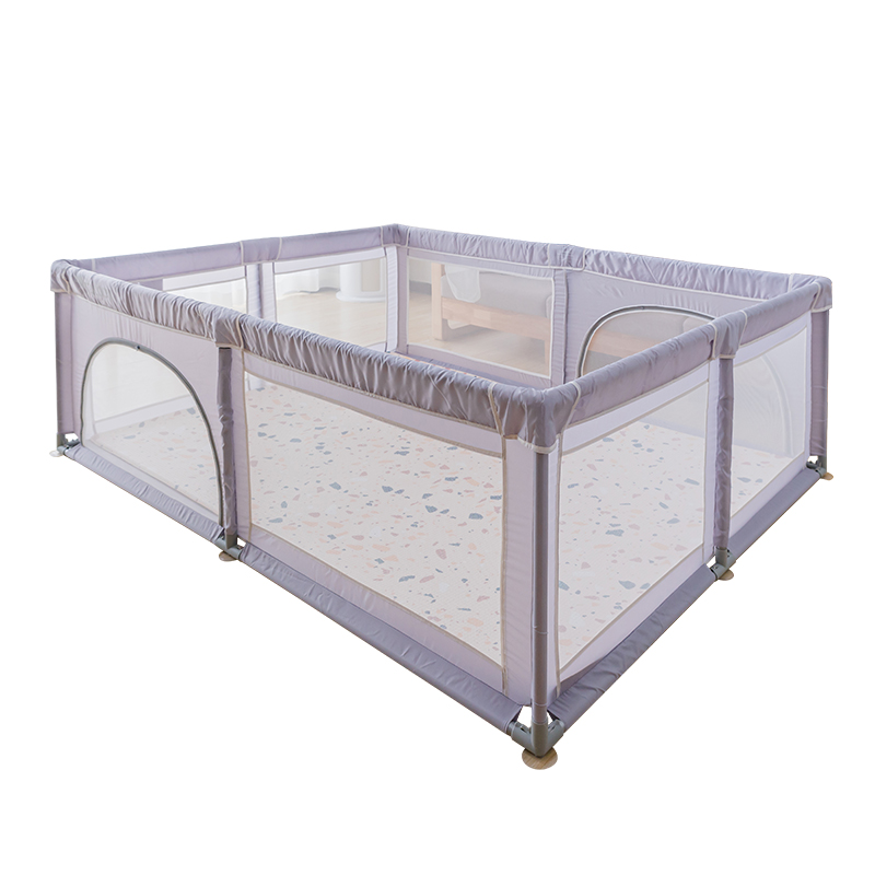 Clear plastic baby playpen large kids play zone yard fence High Quality safety baby fence large playpen