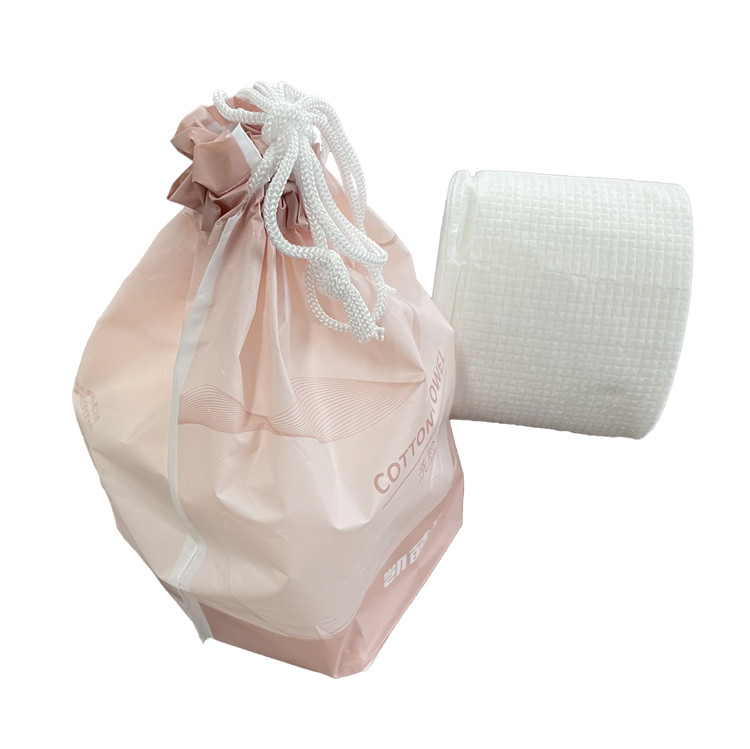 Disposable face cloth cotton towel makeup remover soft facial circular cotton tissue flexible wipes