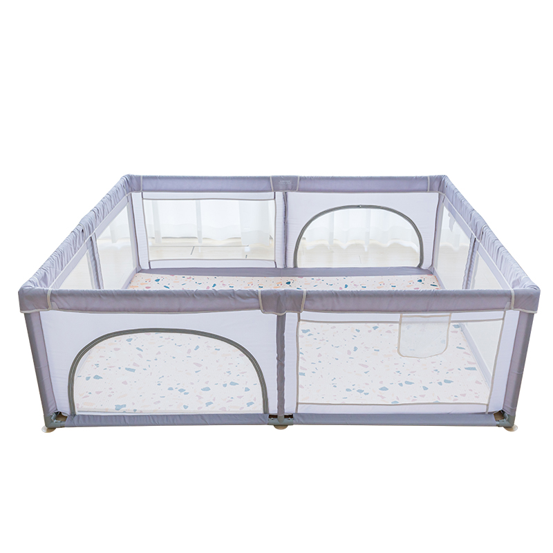 Portable Infant Play Space Multicolored Large Baby Playpen