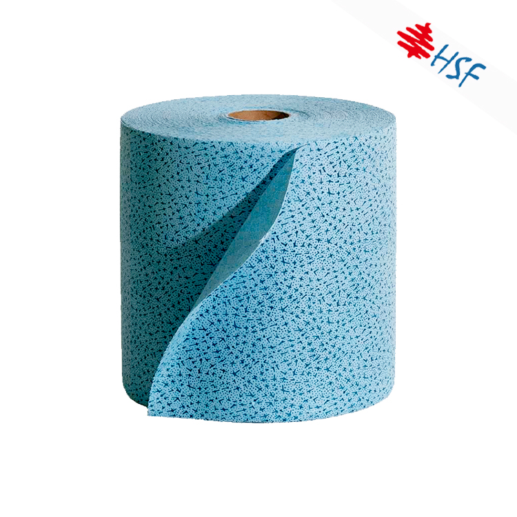 High absorbent oil melt blown nonwoven fabric for machine repair