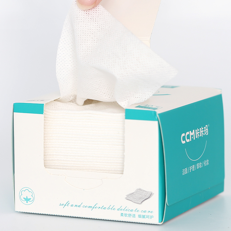 Facial Cotton Tissue Ultra Soft Cotton Face Towels  Disposable Facial Tissues for Sensitive Skin,Multi-Use